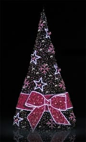 Conical Christmas tree 01