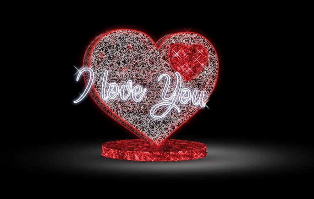 Figurka „I LOVE YOU“ CR19/01