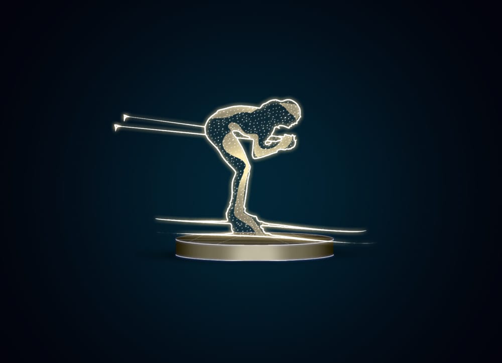 Female skier 06/2023