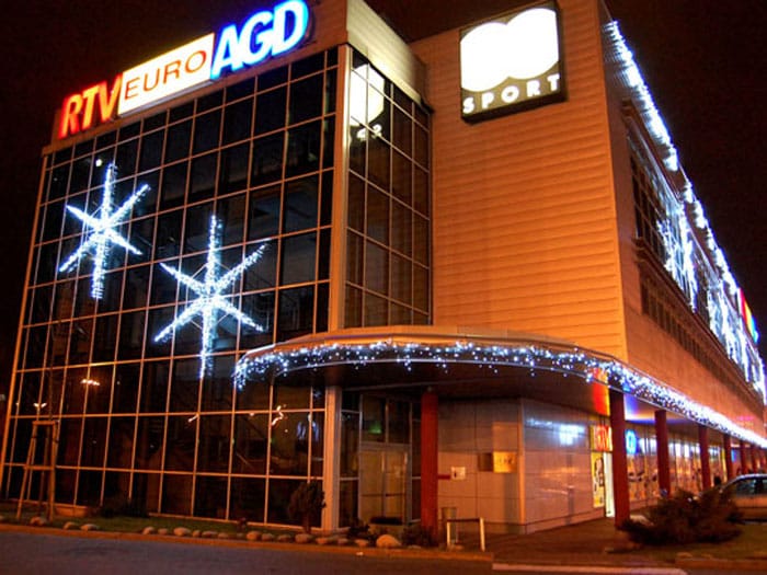 Realizacja iluminacji świetlnej CR Iluminacje