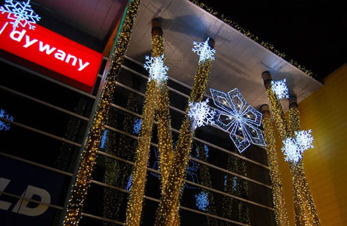 Realizacja iluminacji świetlnej CR Iluminacje