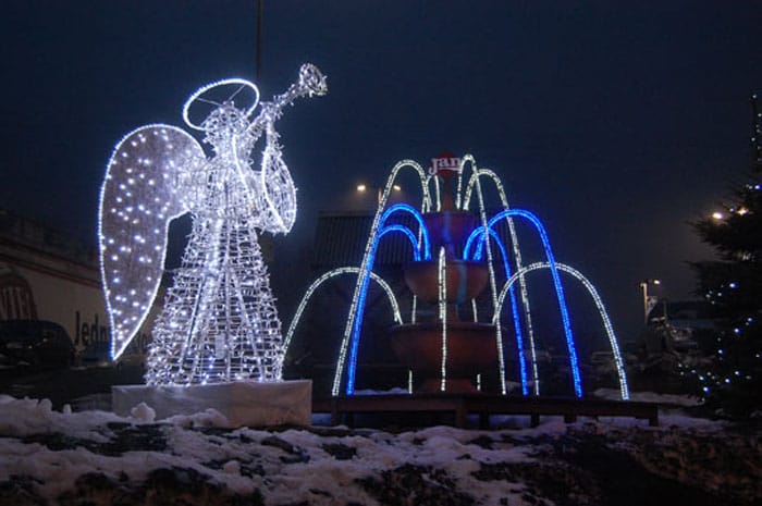 Realizacja iluminacji świetlnej CR Iluminacje