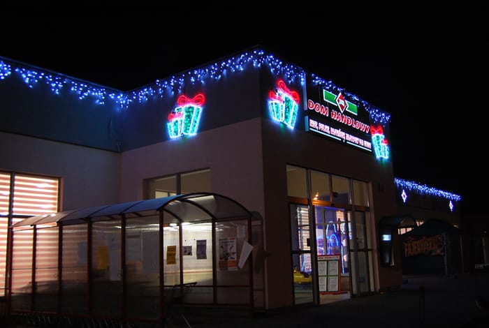 Realizacja iluminacji świetlnej CR Iluminacje
