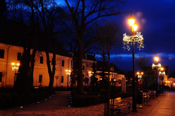 Realizacja iluminacji świetlnej CR Iluminacje