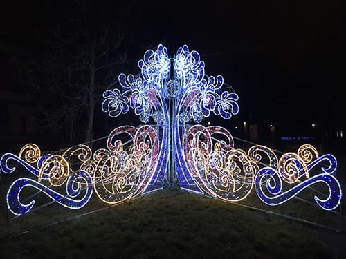 Realizacja iluminacji świetlnej CR Iluminacje