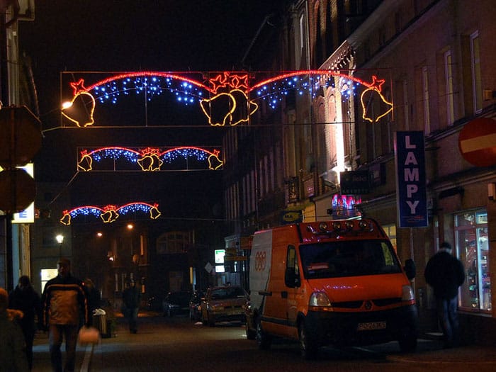 Realizacja iluminacji świetlnej CR Iluminacje