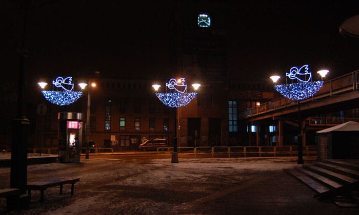 Realizacja iluminacji świetlnej CR Iluminacje