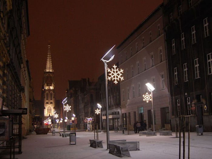 Realizacja iluminacji świetlnej CR Iluminacje