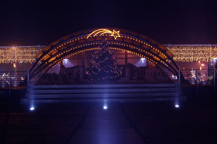 Realizacja iluminacji świetlnej CR Iluminacje