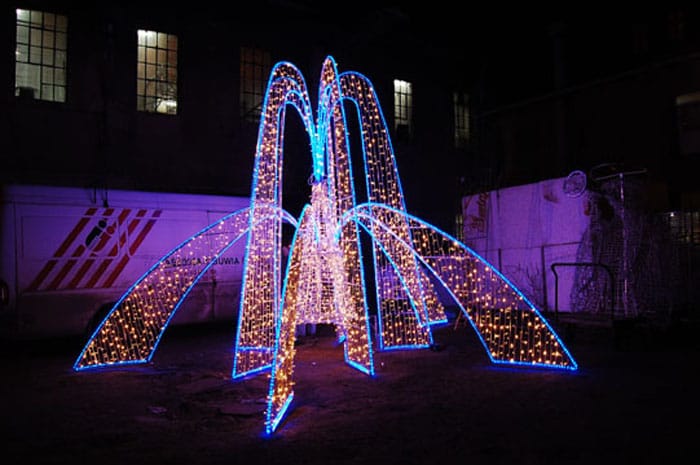 Realizacja iluminacji świetlnej CR Iluminacje
