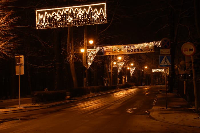 Realizacja iluminacji świetlnej CR Iluminacje