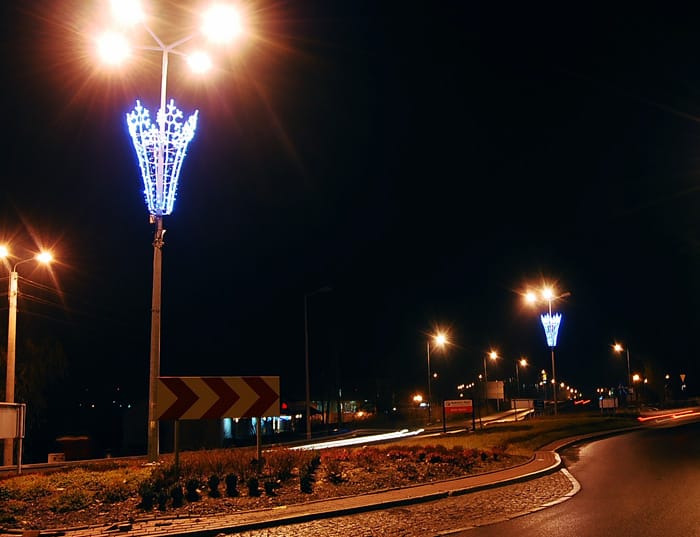 Realizacja iluminacji świetlnej CR Iluminacje
