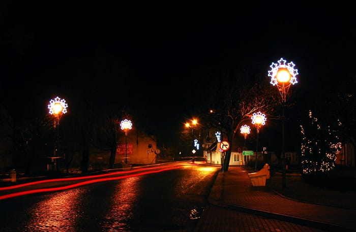Realizacja iluminacji świetlnej CR Iluminacje